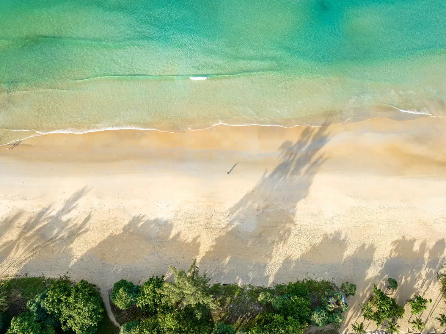 Karon Beach at low tide