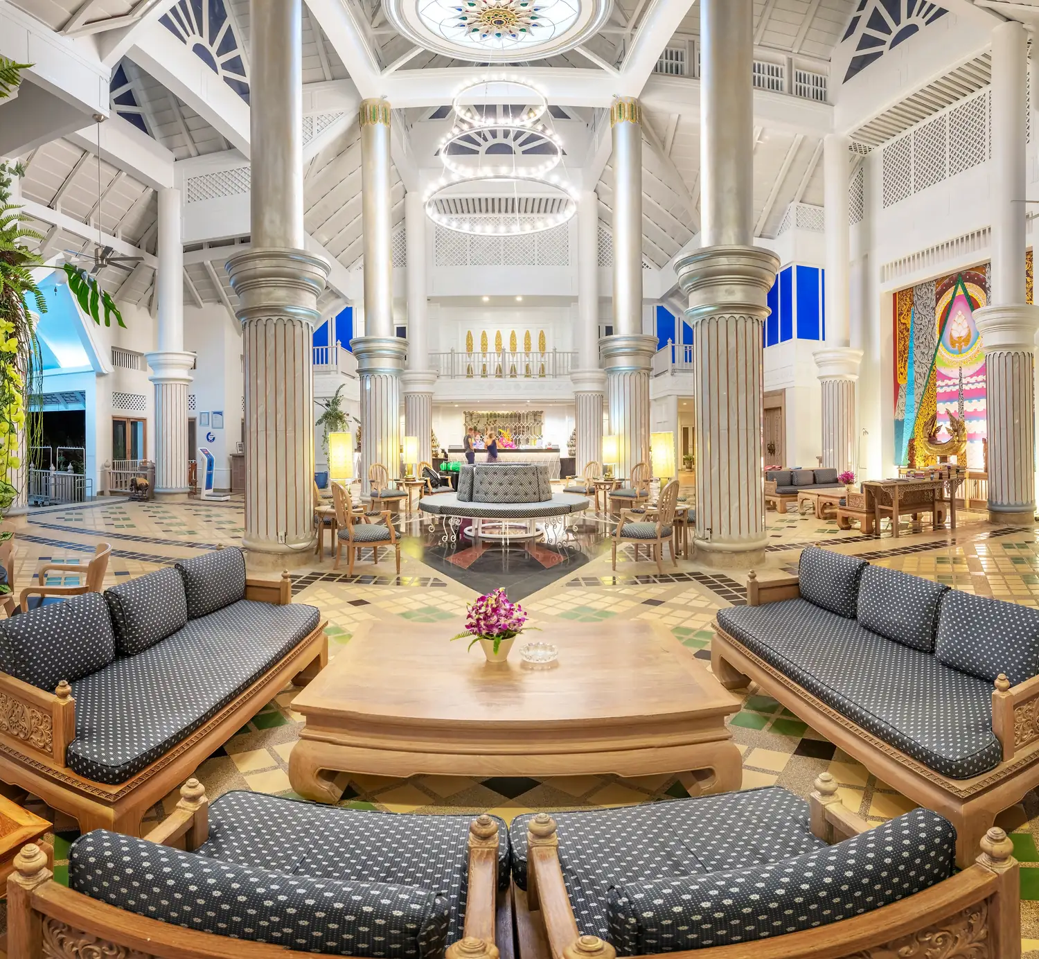 Thai-style lobby