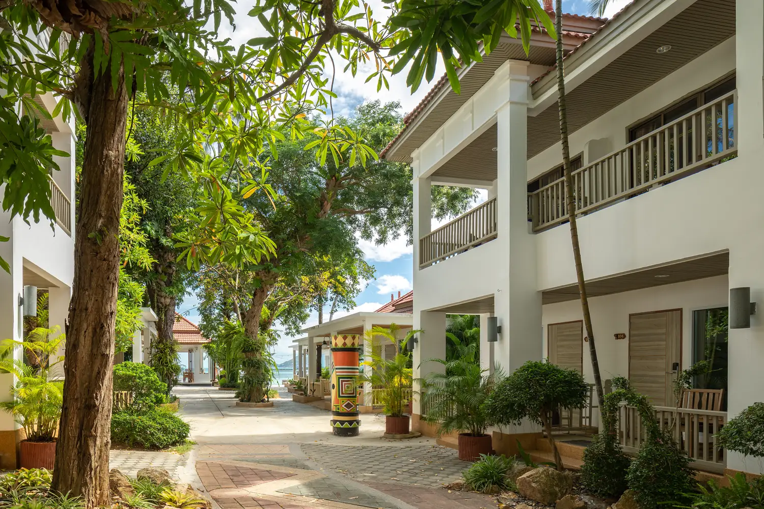 Walkway down to the beach