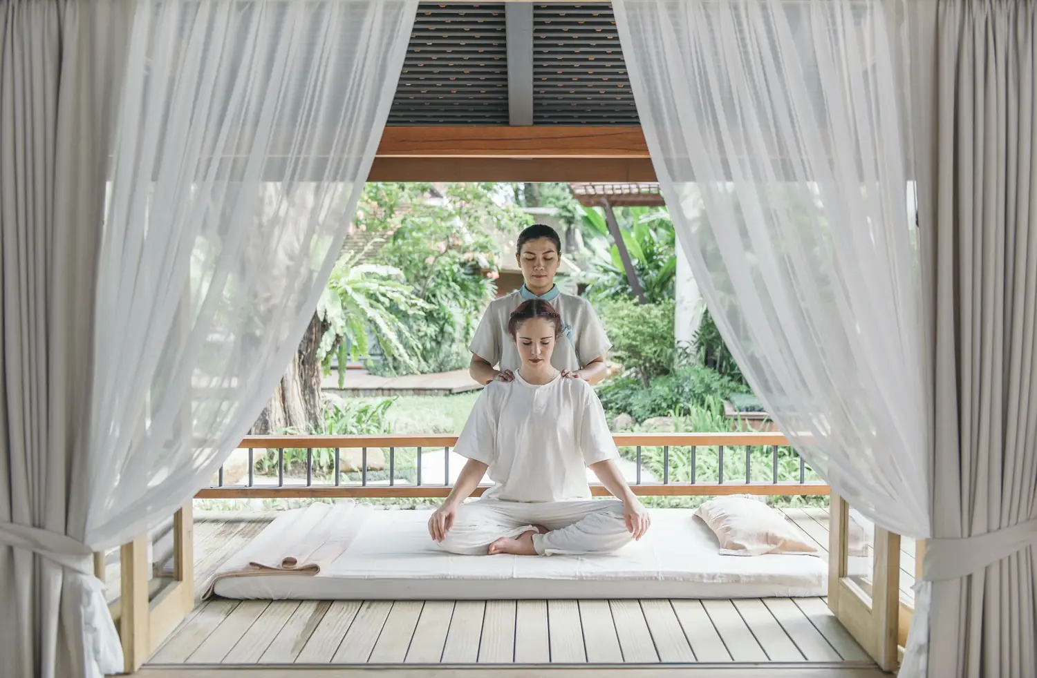 Spa treatment room