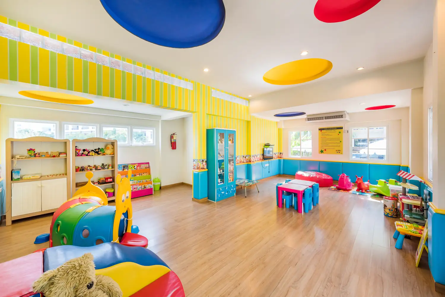 Kids club play room