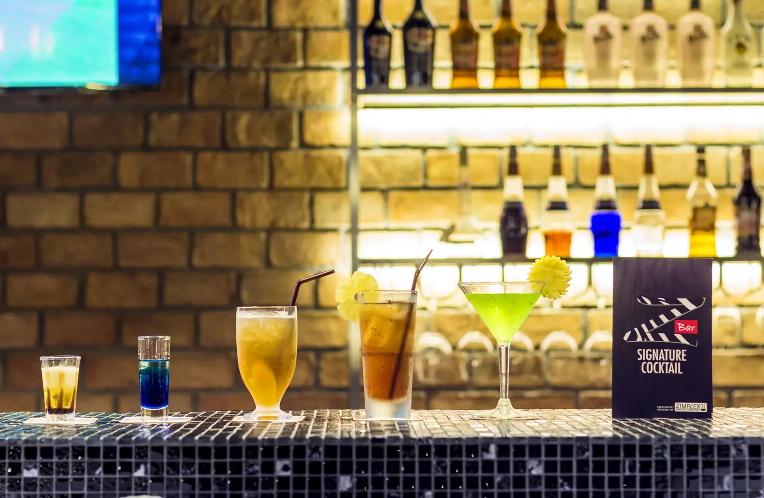 Signature cocktails at Z Bar