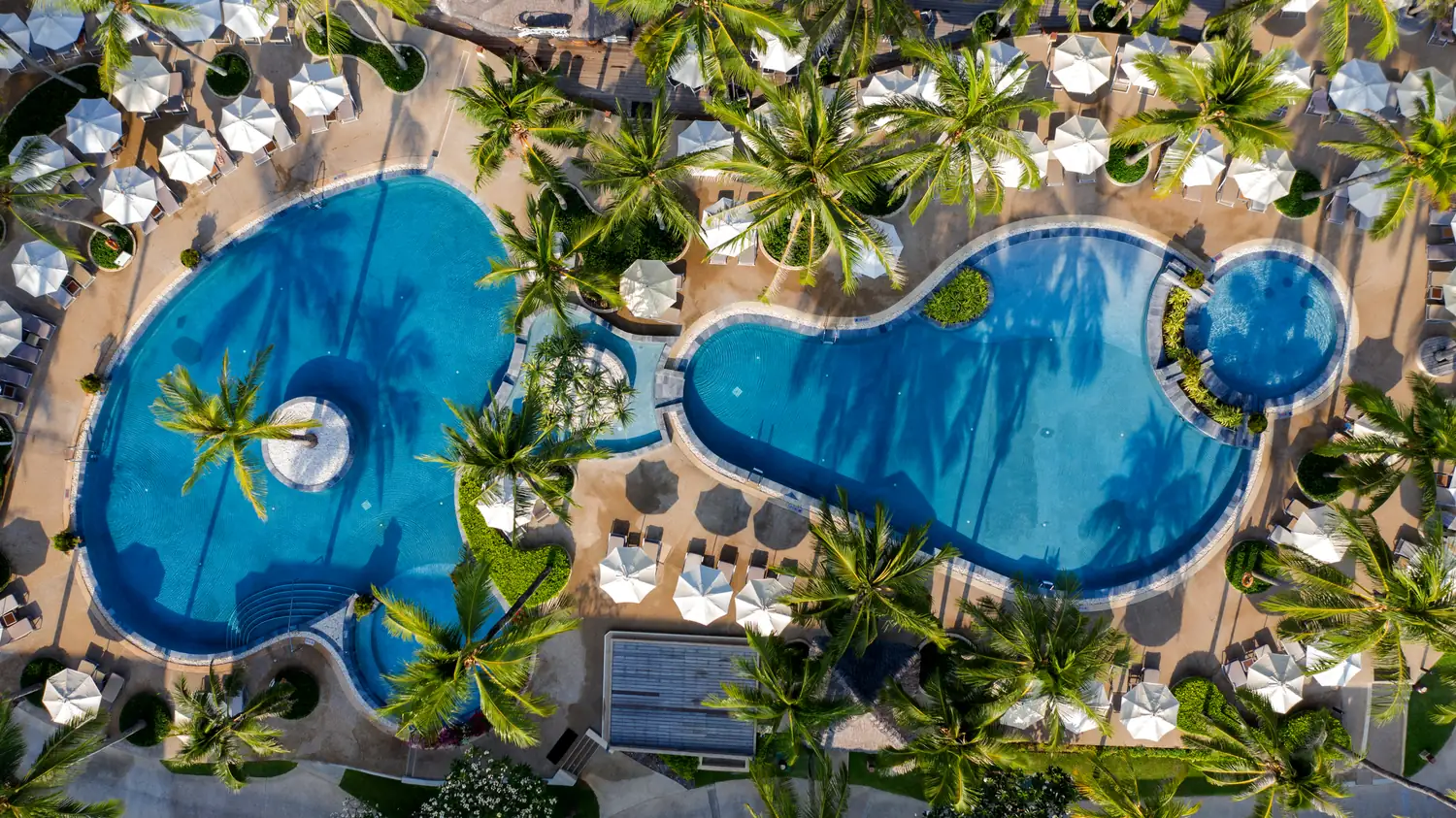 Andaman wing pool and palm gardens
