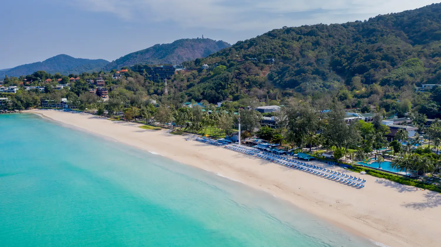 Aerial view of Katathani Phuket Beach Resort