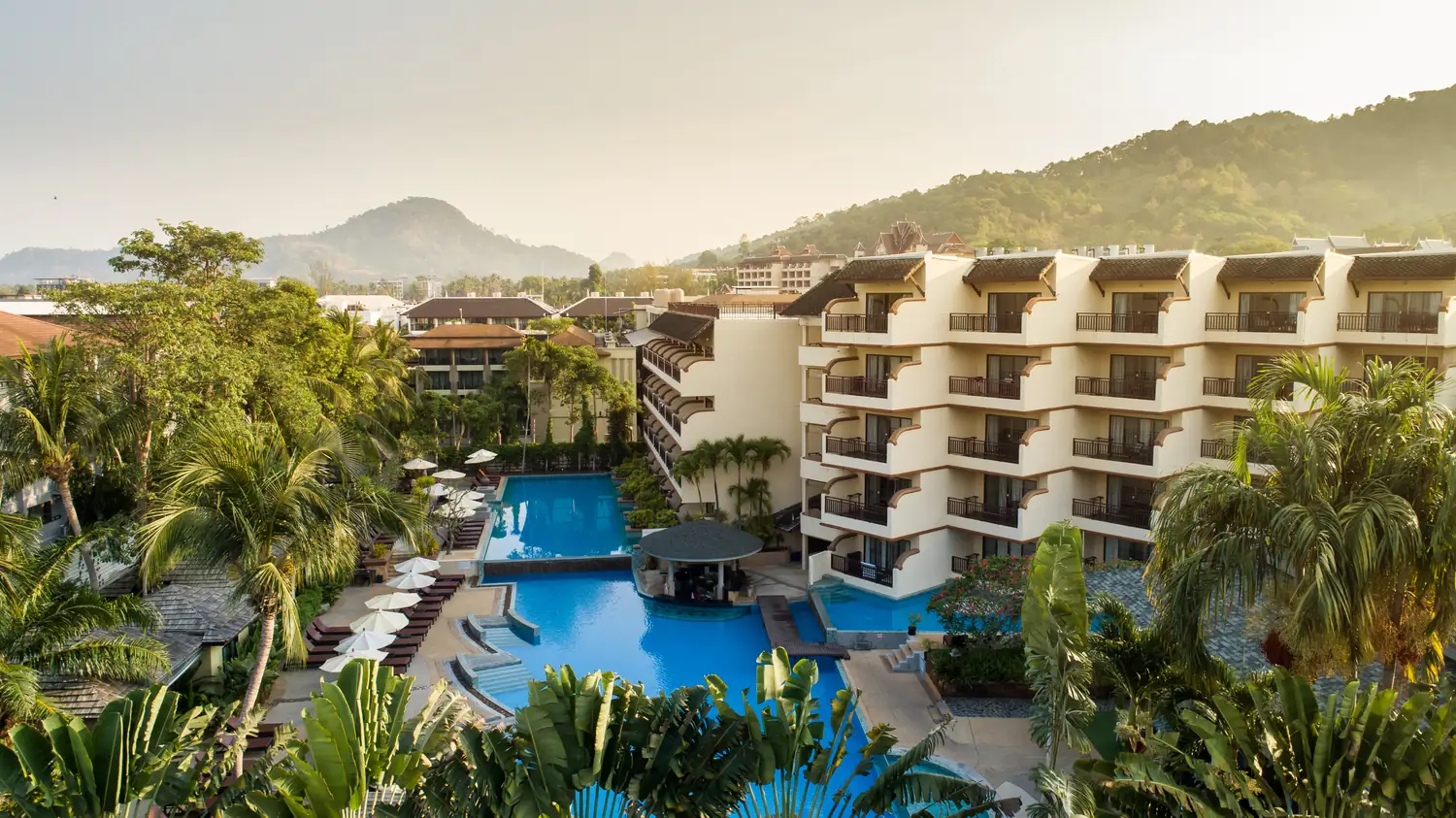 Resort overview and gardens