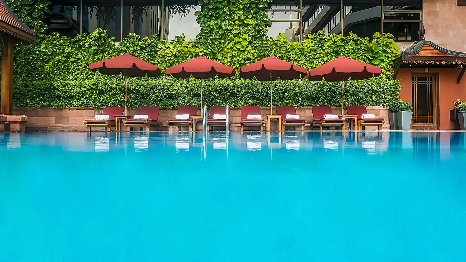 Swimming pool and sundeck