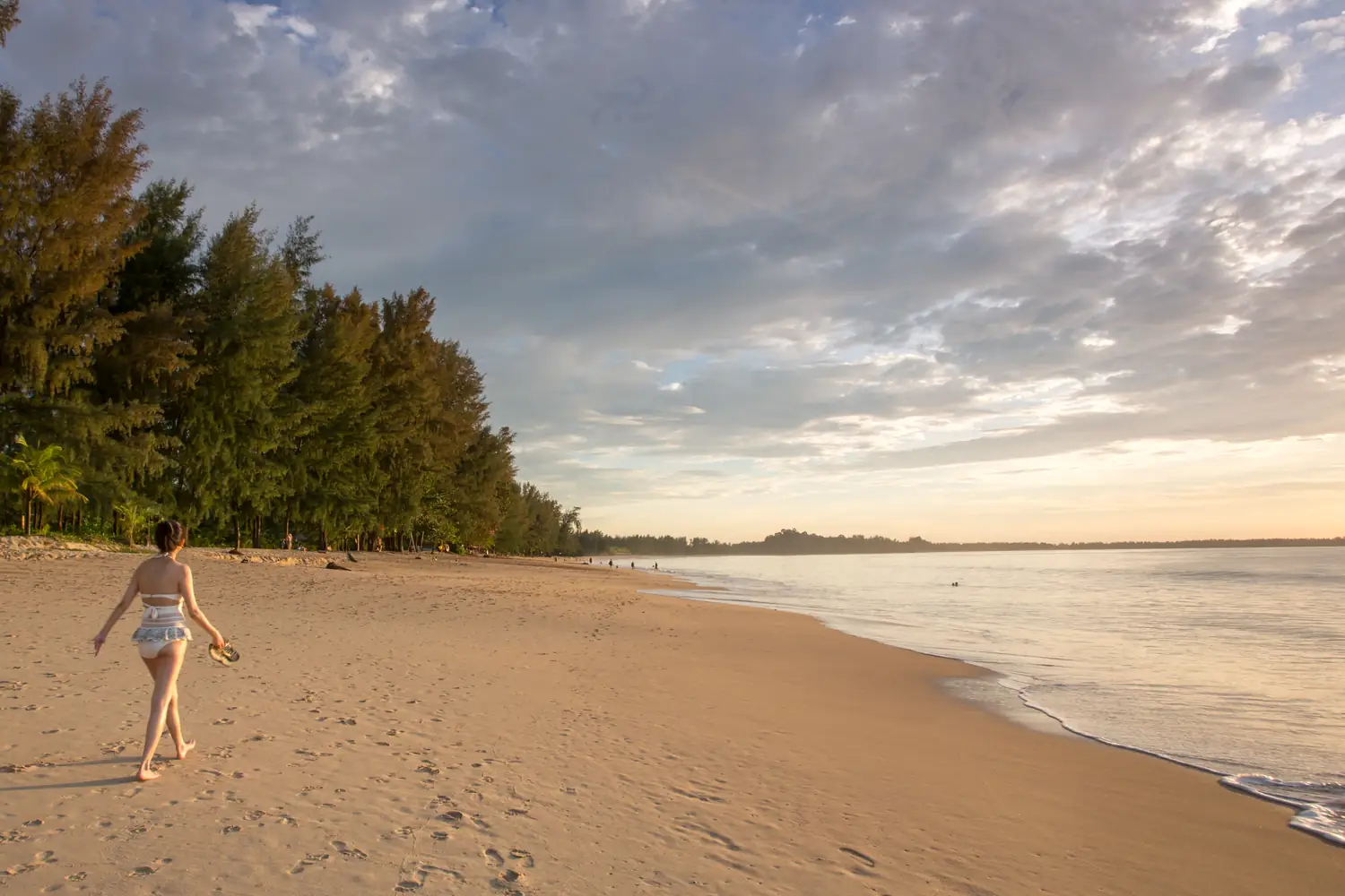 Landscaped resort grounds