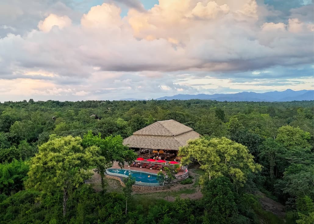 Safari tents at The Bush Camp